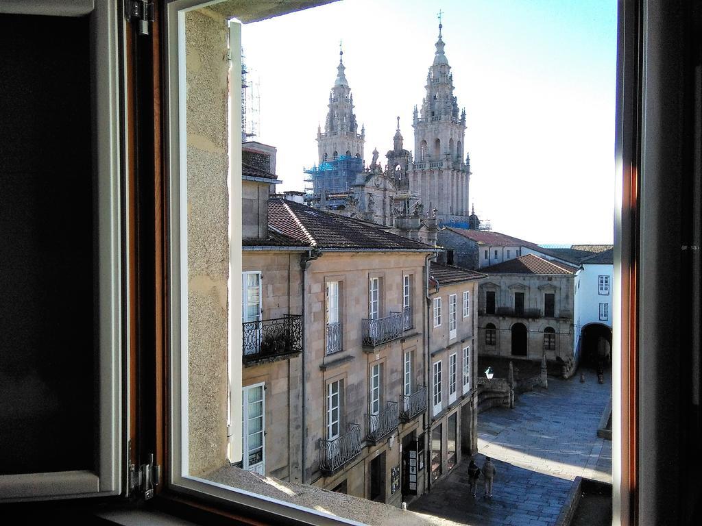 Apartamentos Casa De La Inmaculada سانتياغو دي كومبوستيلا المظهر الخارجي الصورة